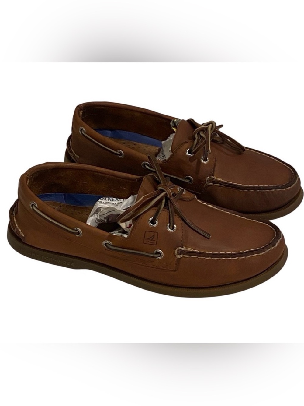 Sperry Brown Leather Original Boat Shoes Tp-Siders - Like New - Men’s 9